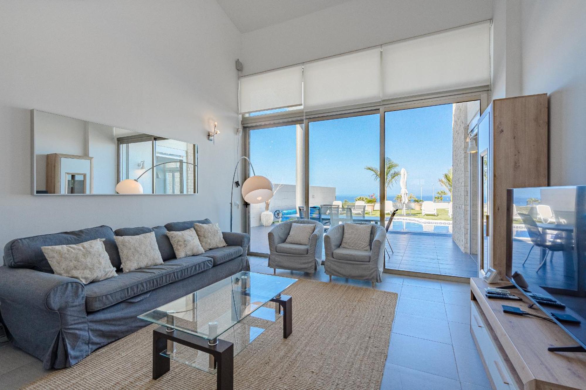 Villa Elisabetta, Luxury Villa With Heated Pool Ocean View In Adeje, Tenerife Адехе Екстериор снимка