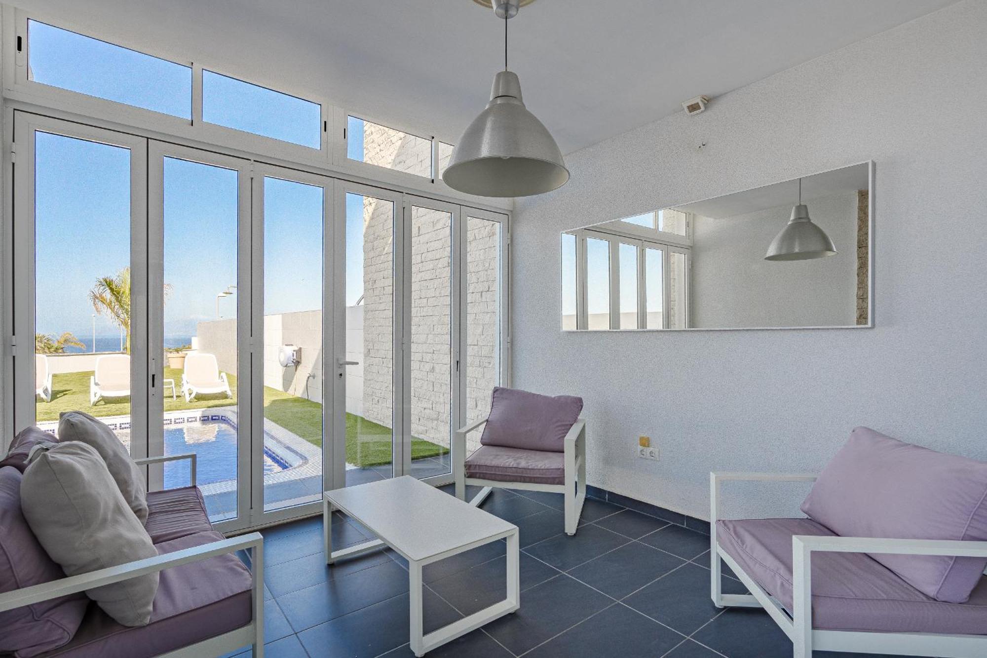 Villa Elisabetta, Luxury Villa With Heated Pool Ocean View In Adeje, Tenerife Адехе Екстериор снимка