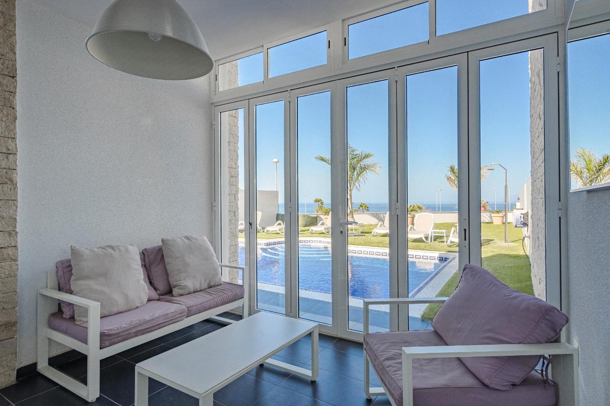Villa Elisabetta, Luxury Villa With Heated Pool Ocean View In Adeje, Tenerife Адехе Екстериор снимка