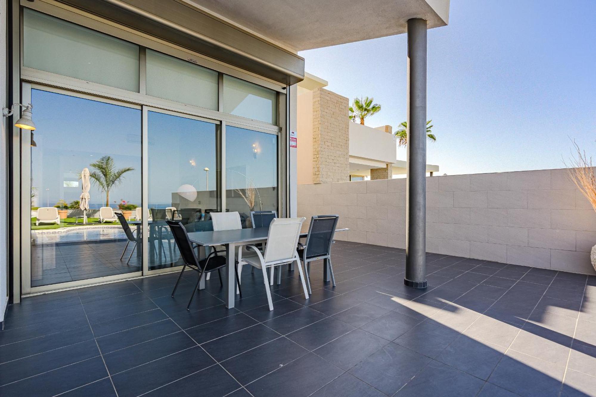 Villa Elisabetta, Luxury Villa With Heated Pool Ocean View In Adeje, Tenerife Адехе Екстериор снимка